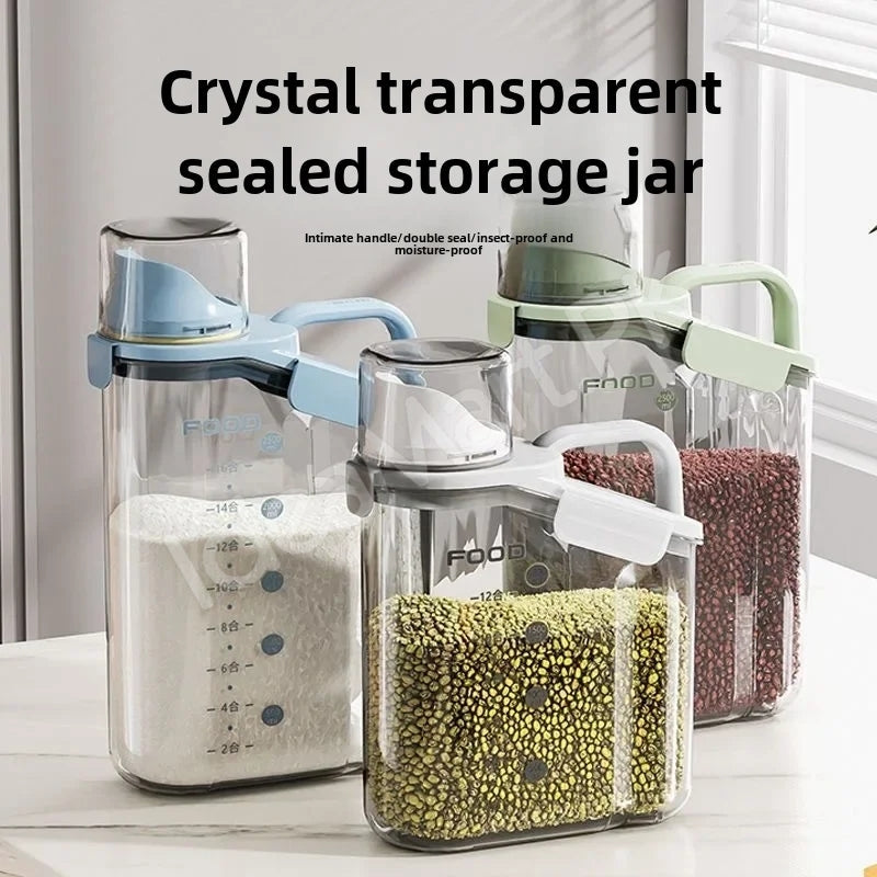 Acrylic Cereal Jar (3 Sizes)