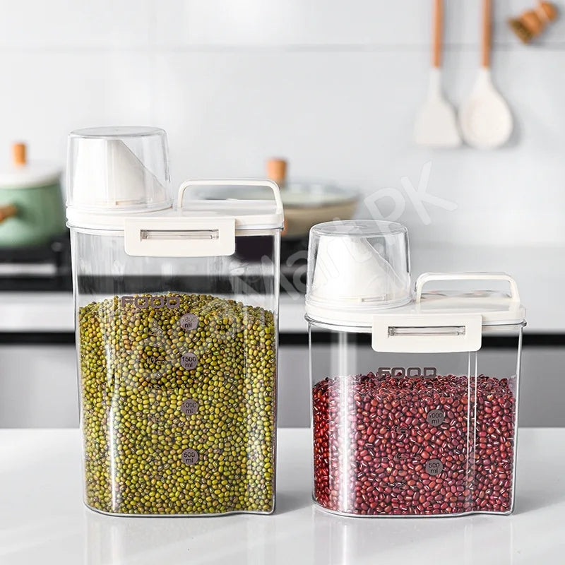 Acrylic Cereal Jar (3 Sizes)
