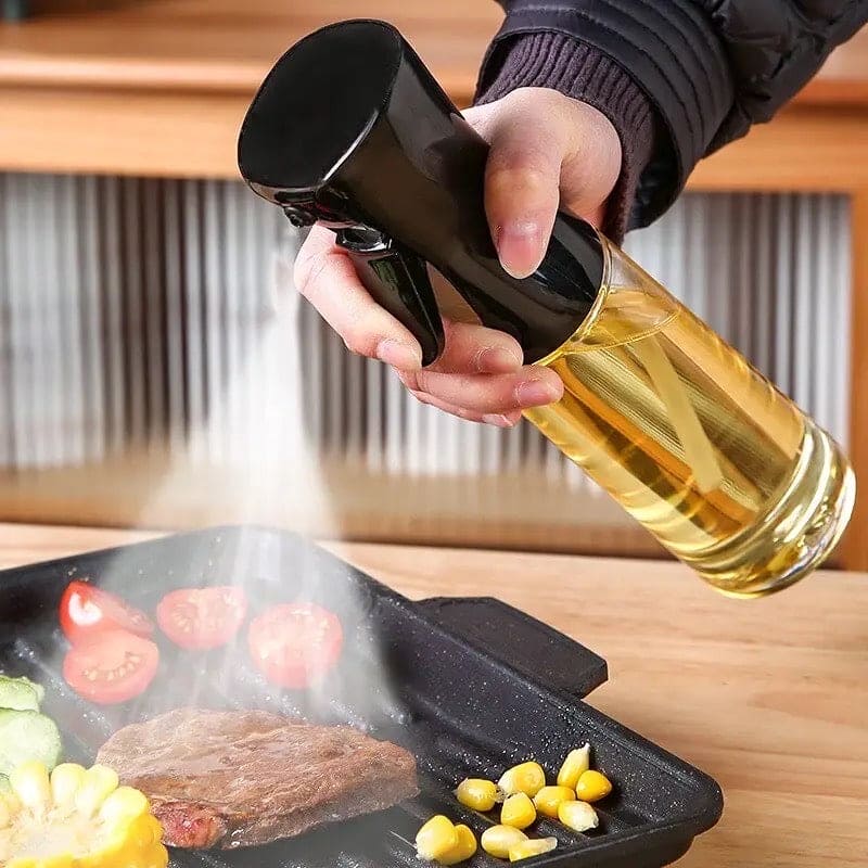 Glass Oil Sprayer With Cap (220mL)