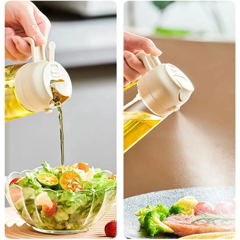 Glass Oil Sprayer 2-in-1