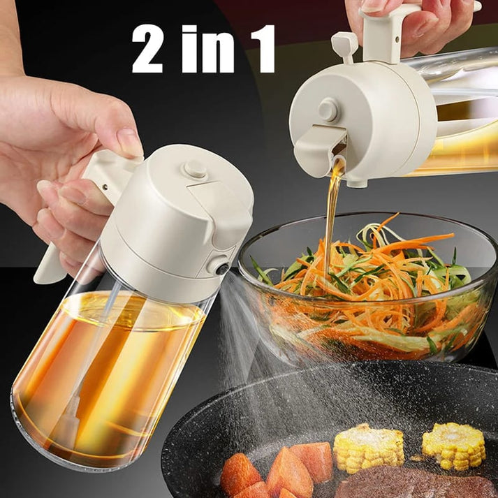 Glass Oil Sprayer 2-in-1