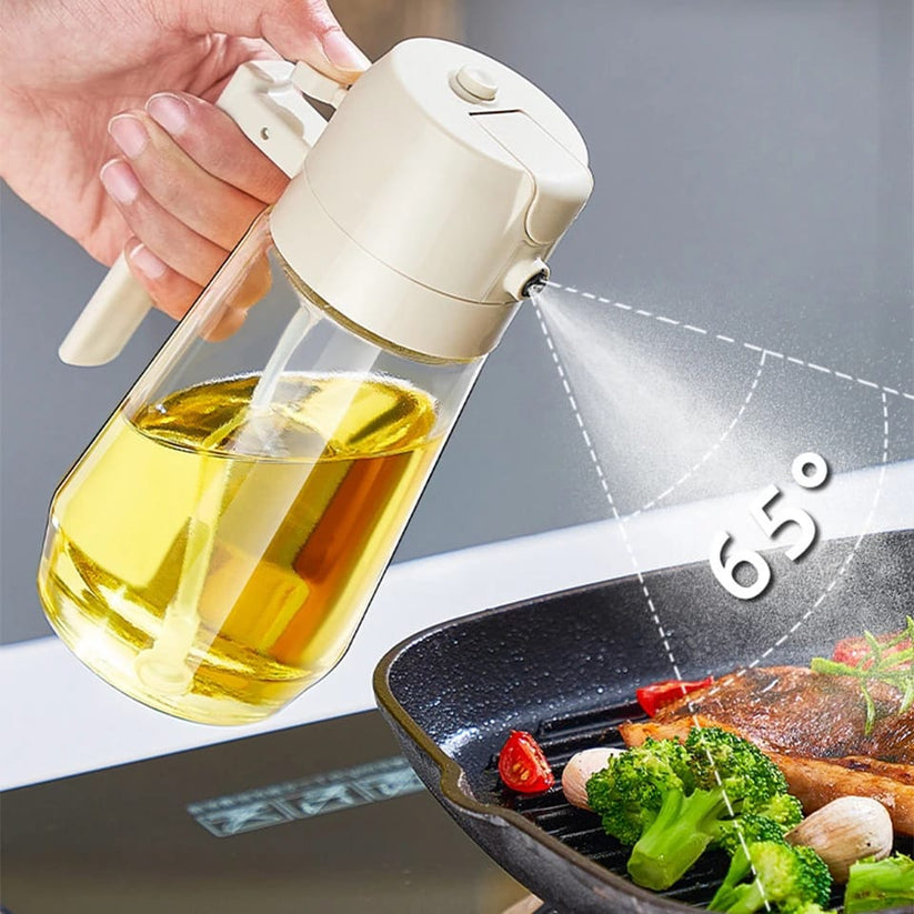 Glass Oil Sprayer 2-in-1