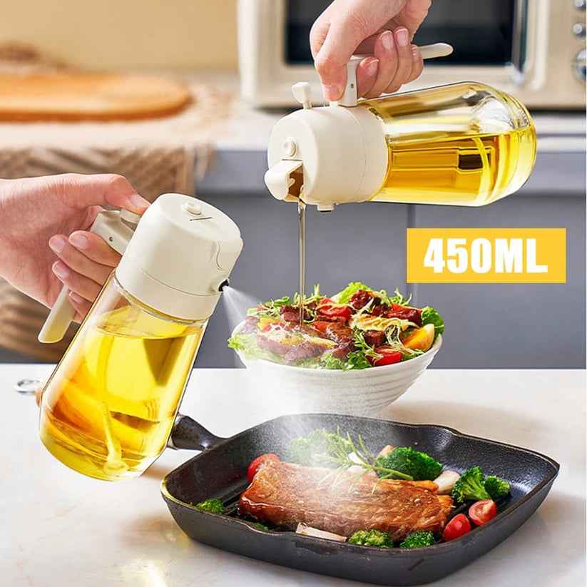 Glass Oil Sprayer 2-in-1