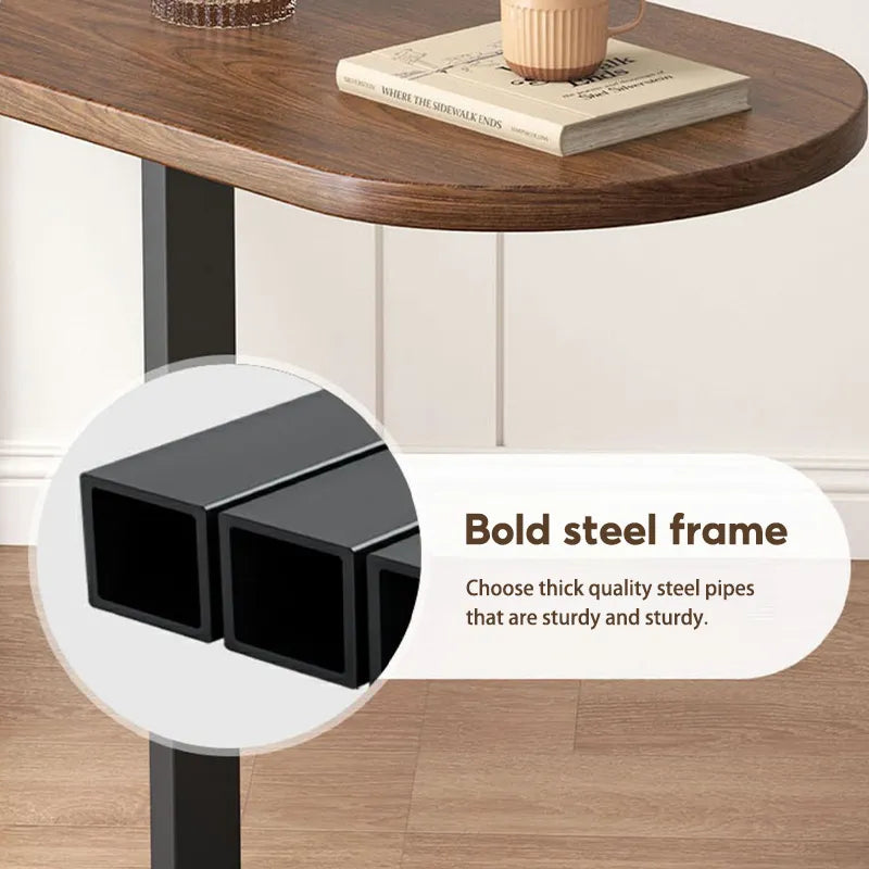C-Shaped Coffee Table – Modern Multipurpose Side Table