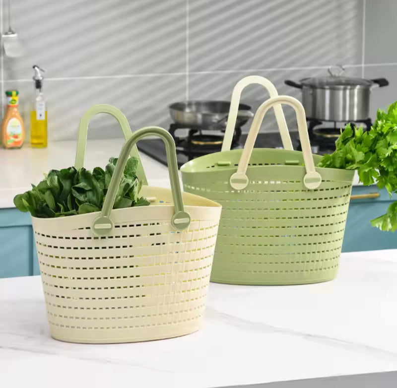 Fiber Plastic Shopping Basket