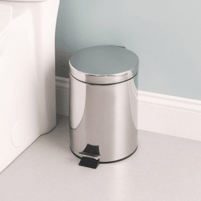 Stainless Steel Hydraulic Paddle Dustbin
