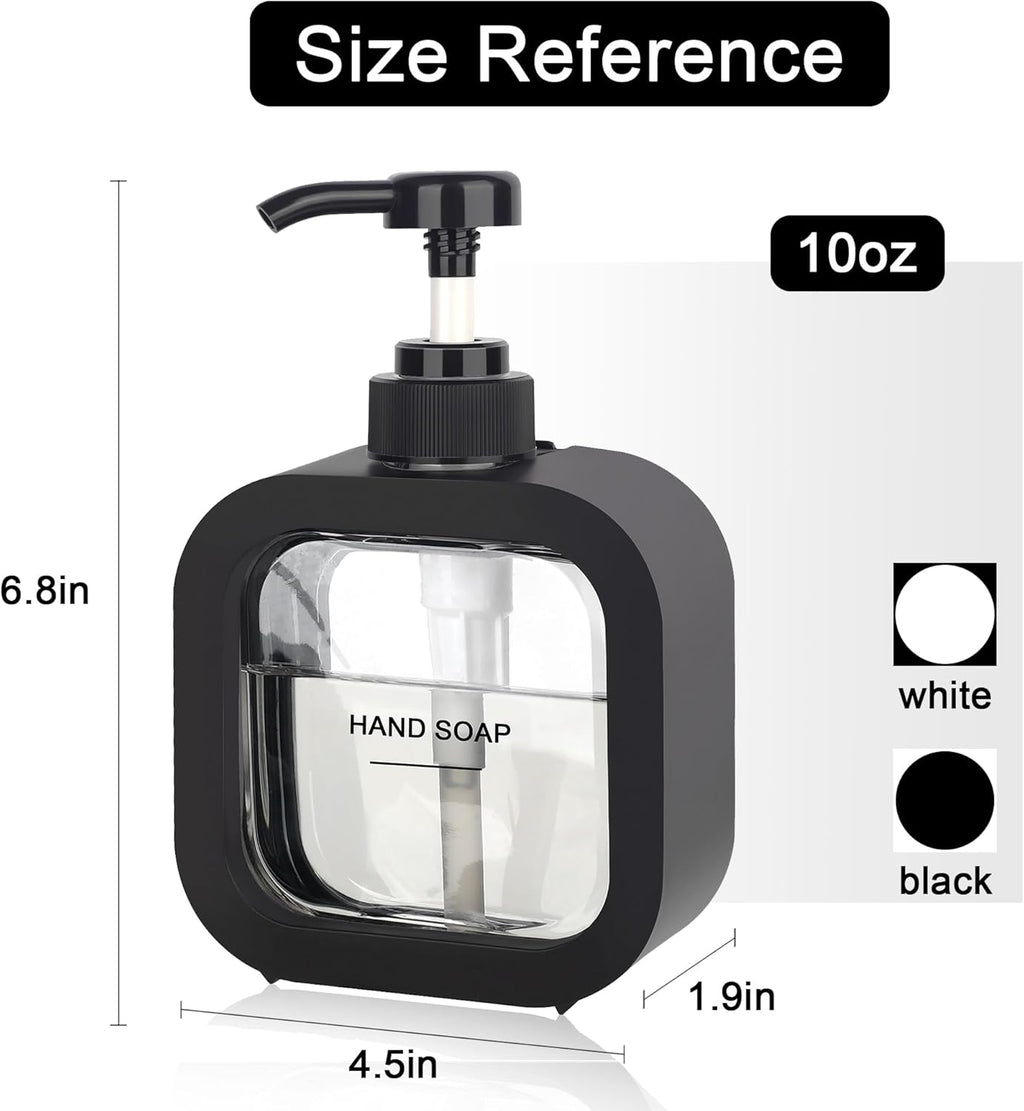 Black Hand Soap Dispenser Bathroom