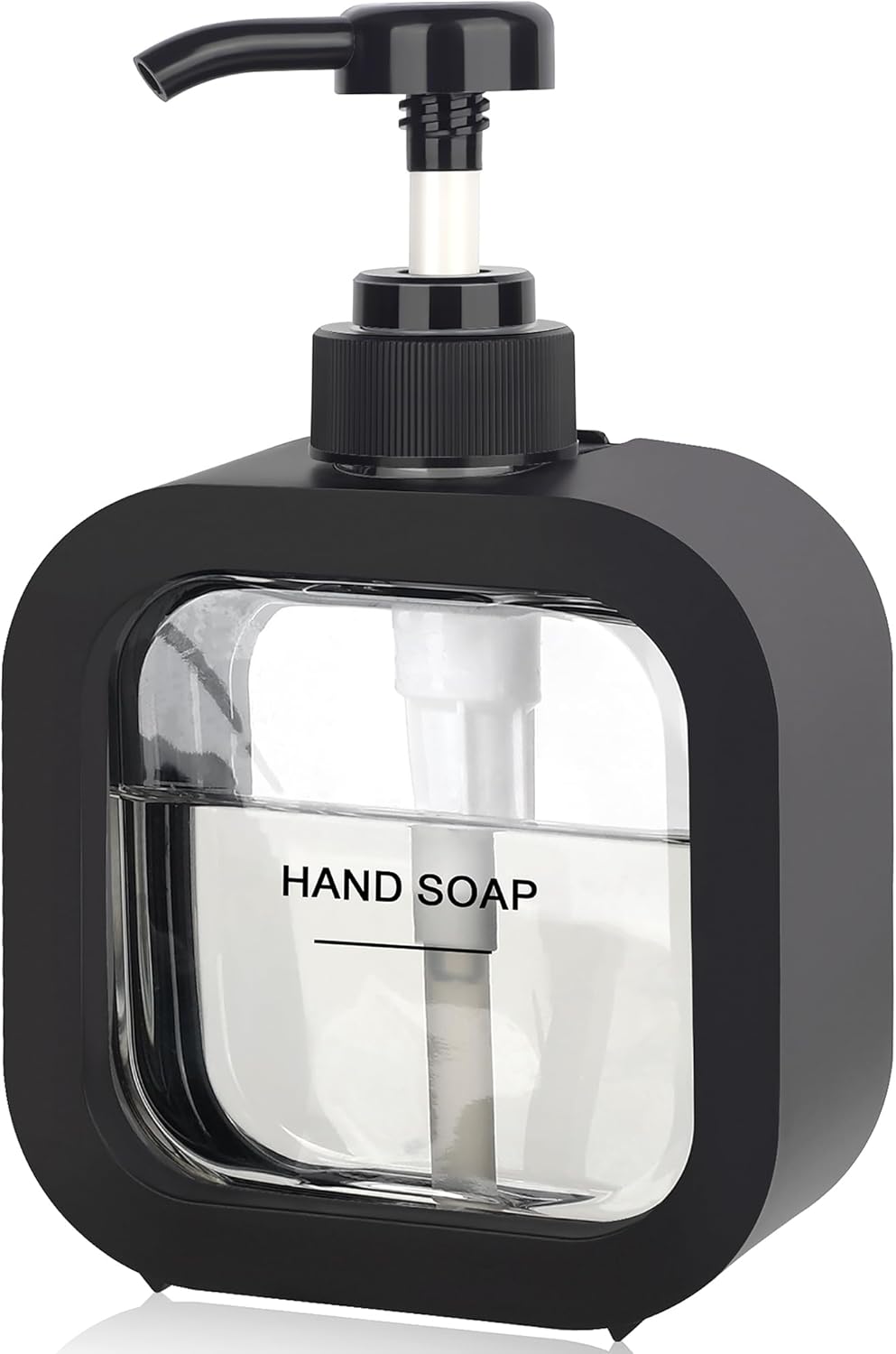 Black Hand Soap Dispenser Bathroom