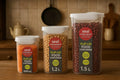 Flip Lid Food Containers Acrylic – Set of 3
