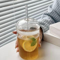 Glass Tumbler with Dome Lid