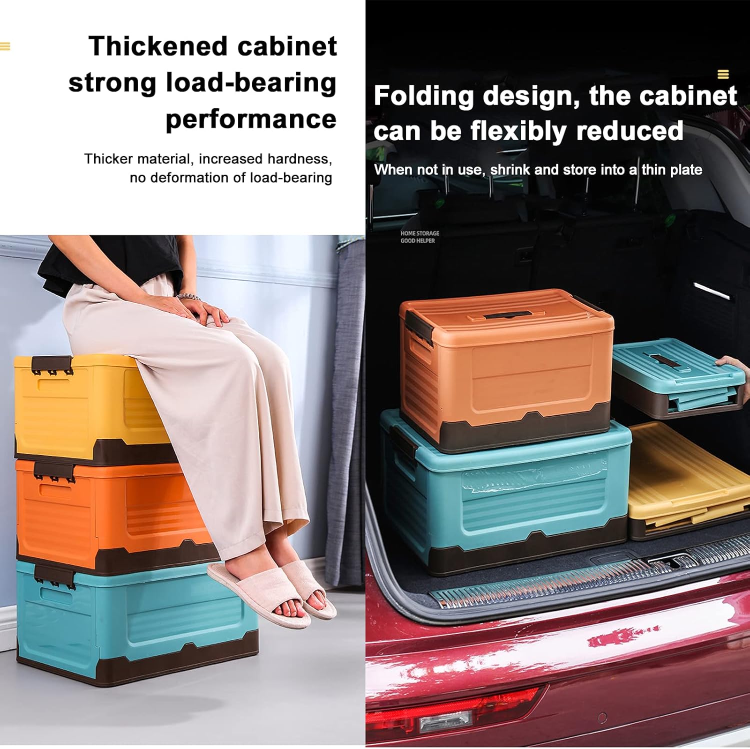 Foldable Storage Box – Large (Crate Type)