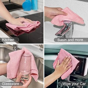 20PC Microfiber Cleaning Cloth Set