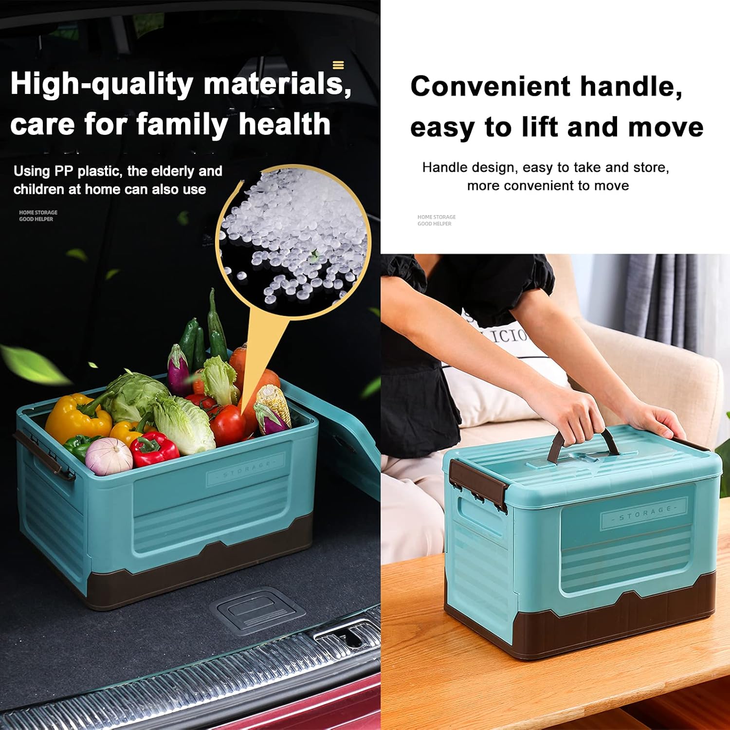 Foldable Storage Box – Large (Crate Type)