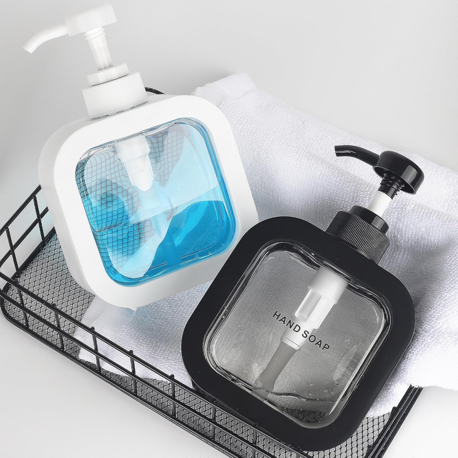Black Hand Soap Dispenser Bathroom