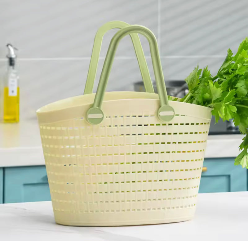 Fiber Plastic Shopping Basket