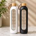 Borosilicate Glass Water Bottle with Silicone Sleeve