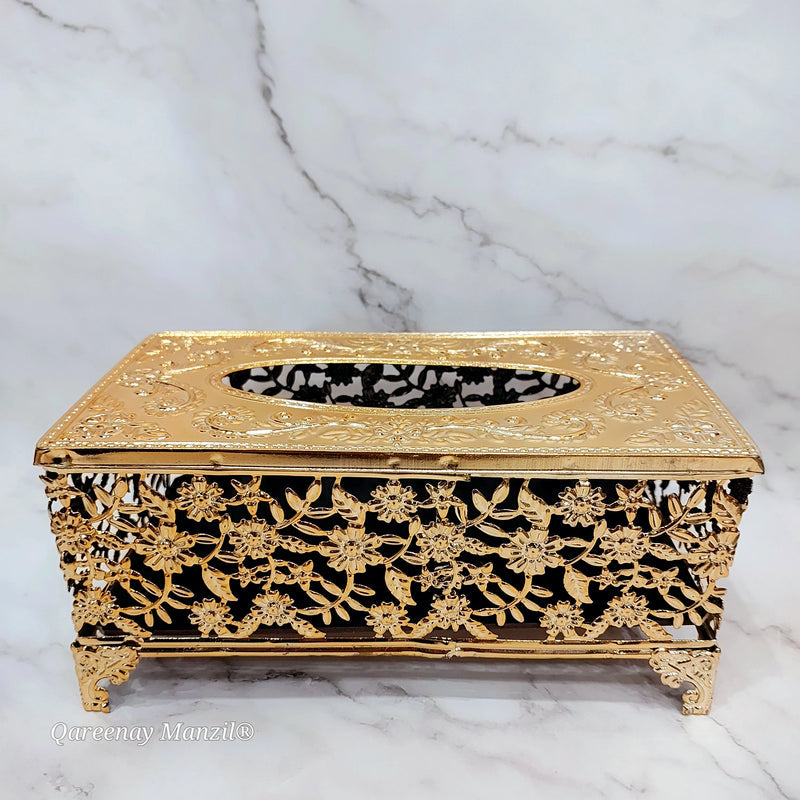 Acrylic Dustbin Tissue Box Set
