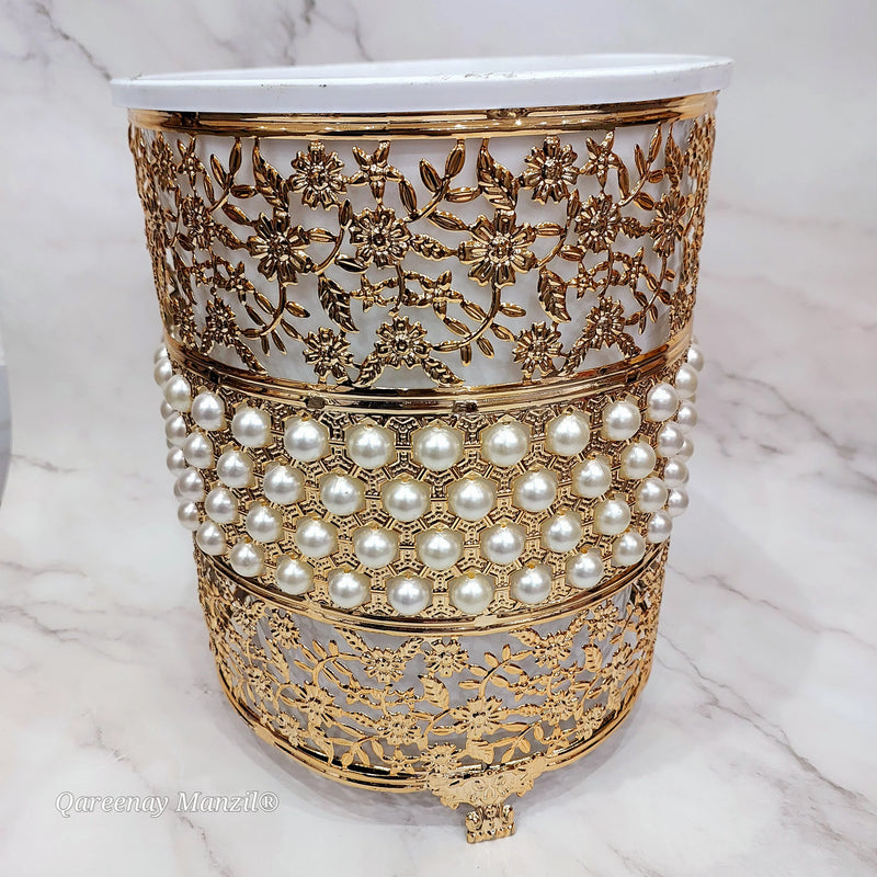 Acrylic Dustbin Tissue Box Set