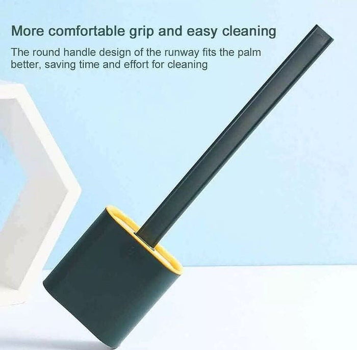 Adhesive Silicone Commode Brush (PVC Rod)