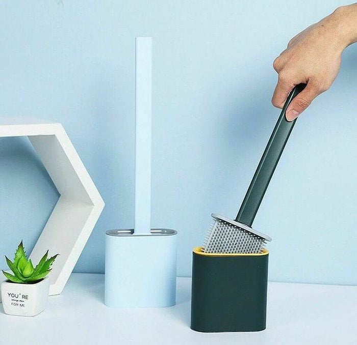 Adhesive Silicone Commode Brush (PVC Rod)