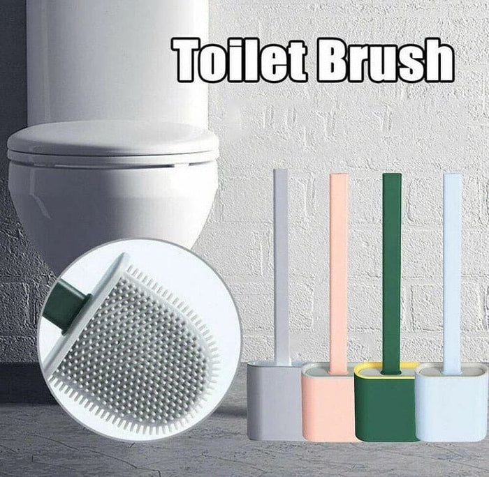 Adhesive Silicone Commode Brush (PVC Rod)