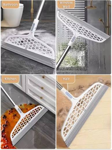 180° Rotatable Magic Rubber Broom Mop