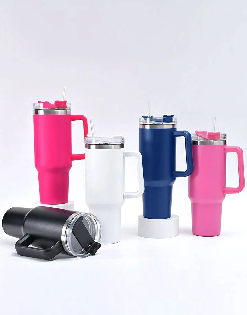 Stainless Steel Vacuum Tumbler 1200mL (40oz) Plain Solid Color